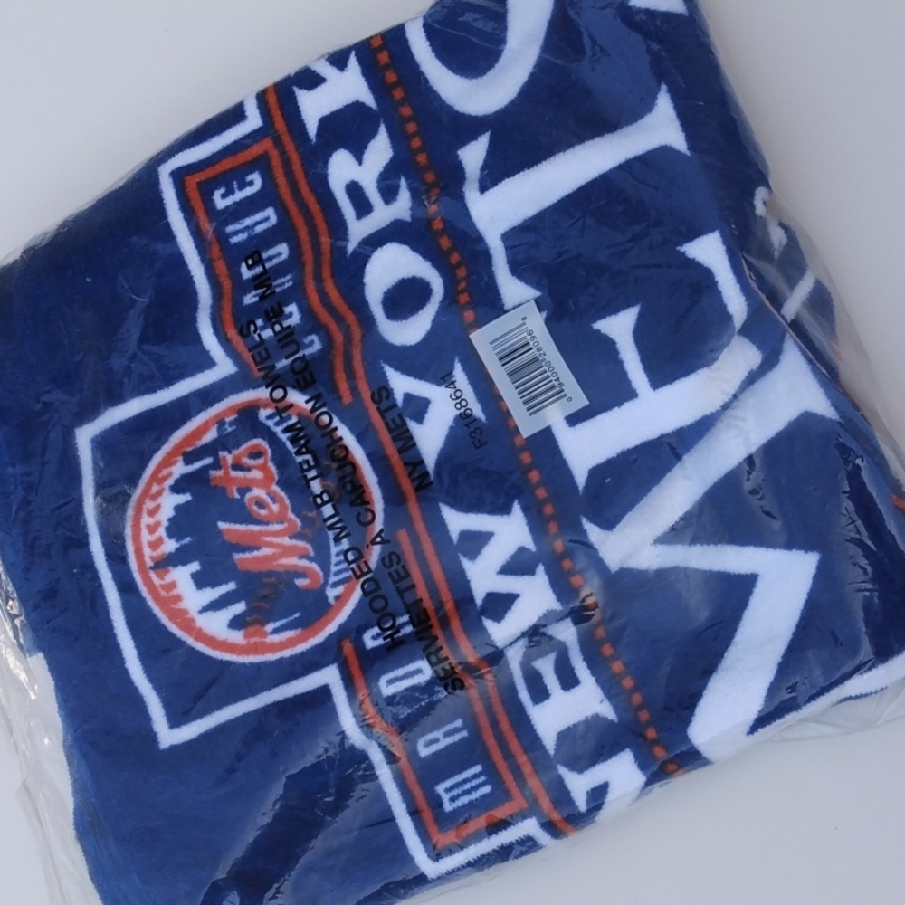 Avon NEW YORK Mets Kids Hooded Bath Towel